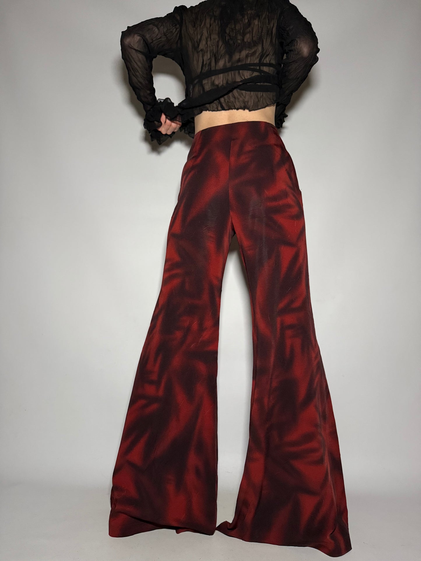 Vintage Flared Trousers - TWINKLING GLOBAL