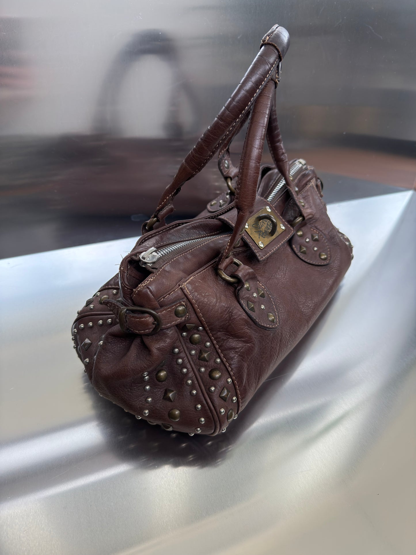 Vintage Leather Bag - TWINKLING GLOBAL