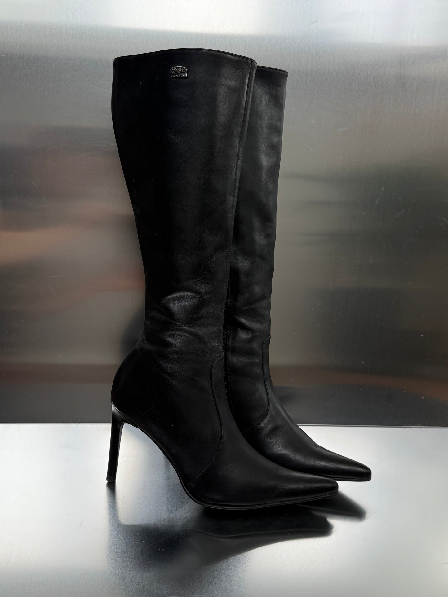 Vintage leather boots Buffalo - TWINKLING GLOBAL