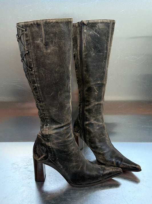 Vintage Leather Boots Kallisté Twinkling Global