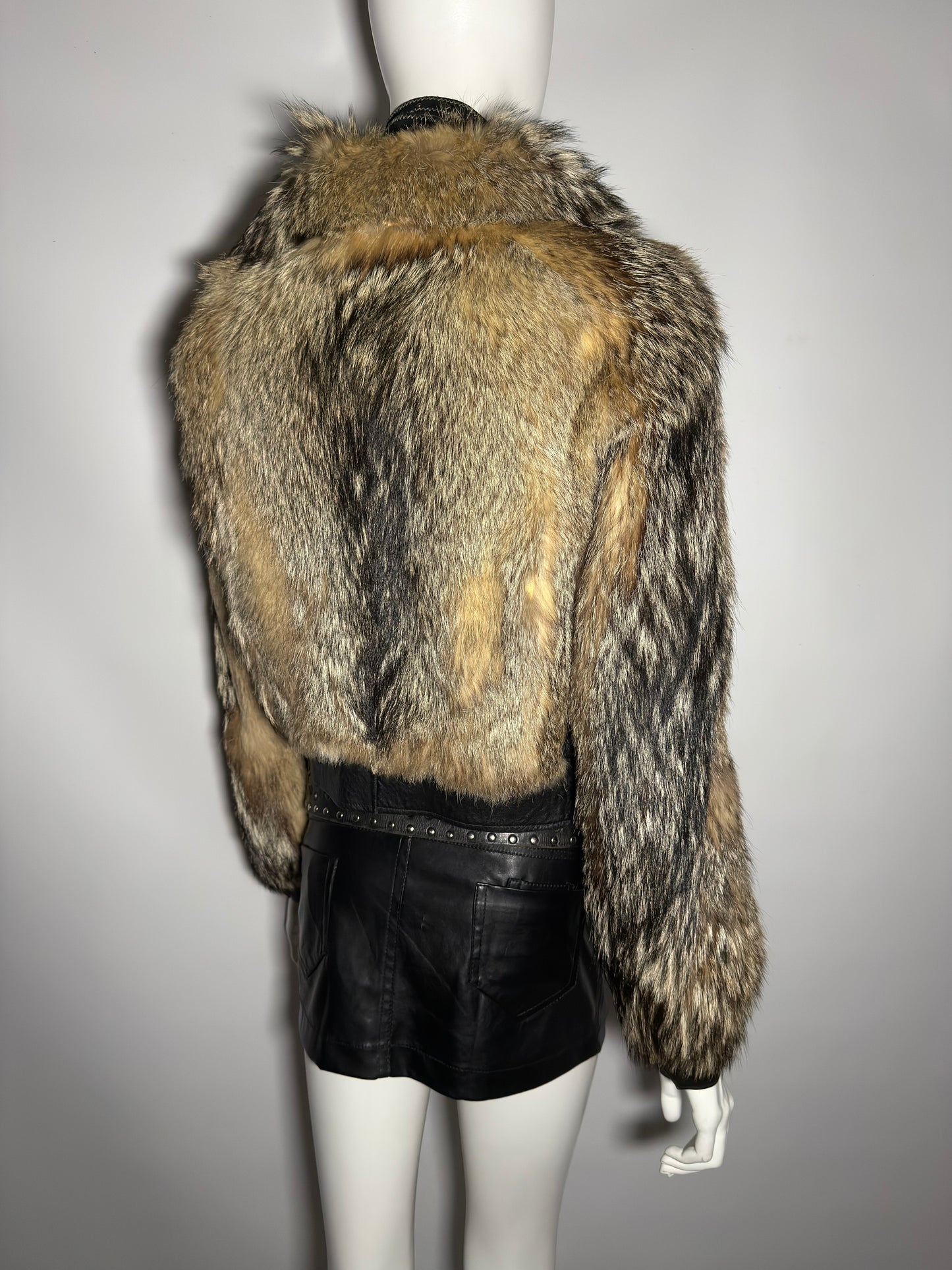 Vintage fur jacket  - TWINKLING GLOBAL