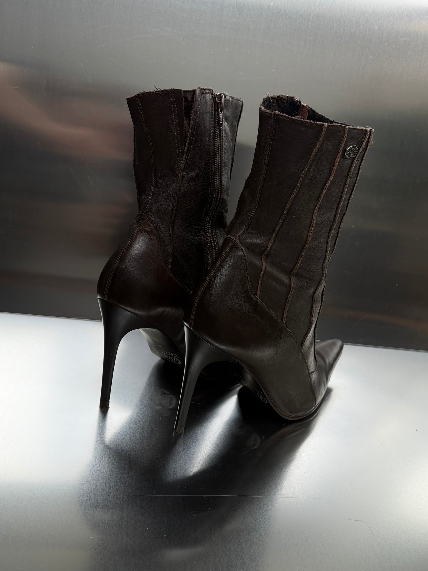 Vintage leather boots Buffalo - TWINKLING GLOBAL