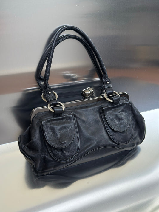 Vintage Leather Bag - TWINKLING GLOBAL