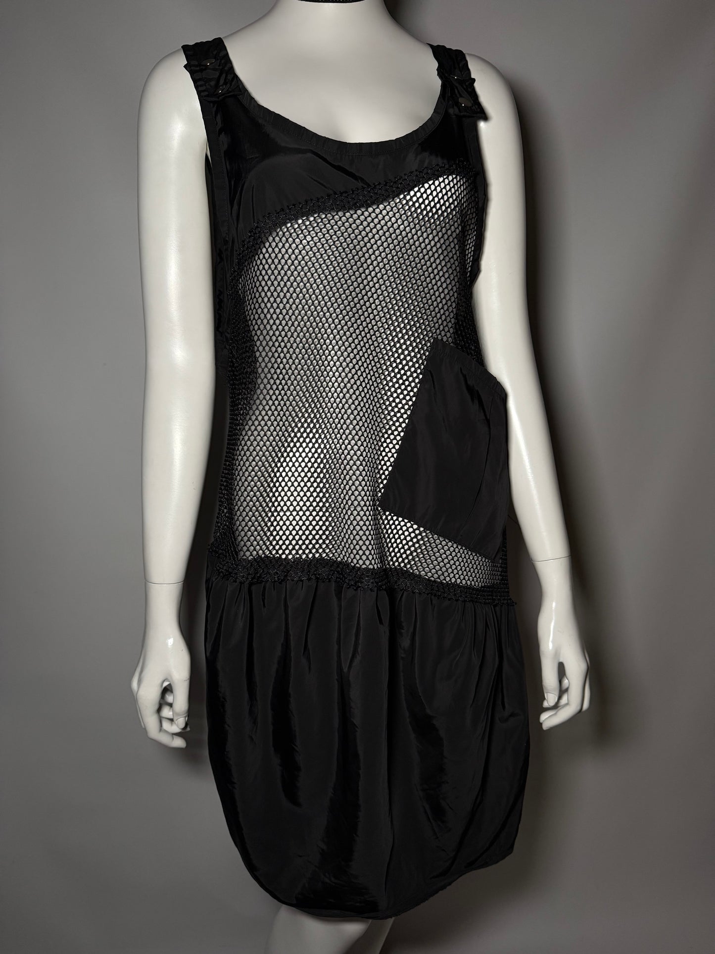 Vintage Mesh Tunic Dress - TWINKLING GLOBAL