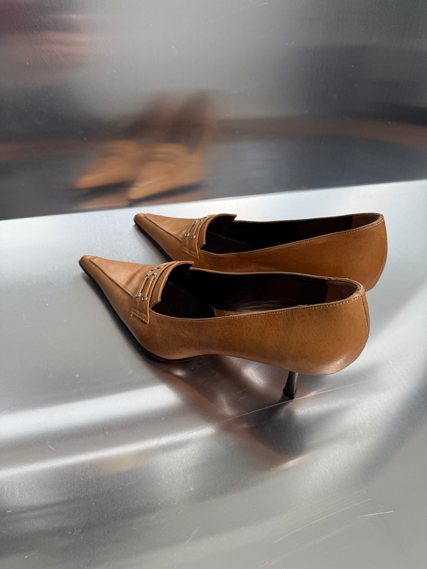 Vintage kitten heel - TWINKLING GLOBAL