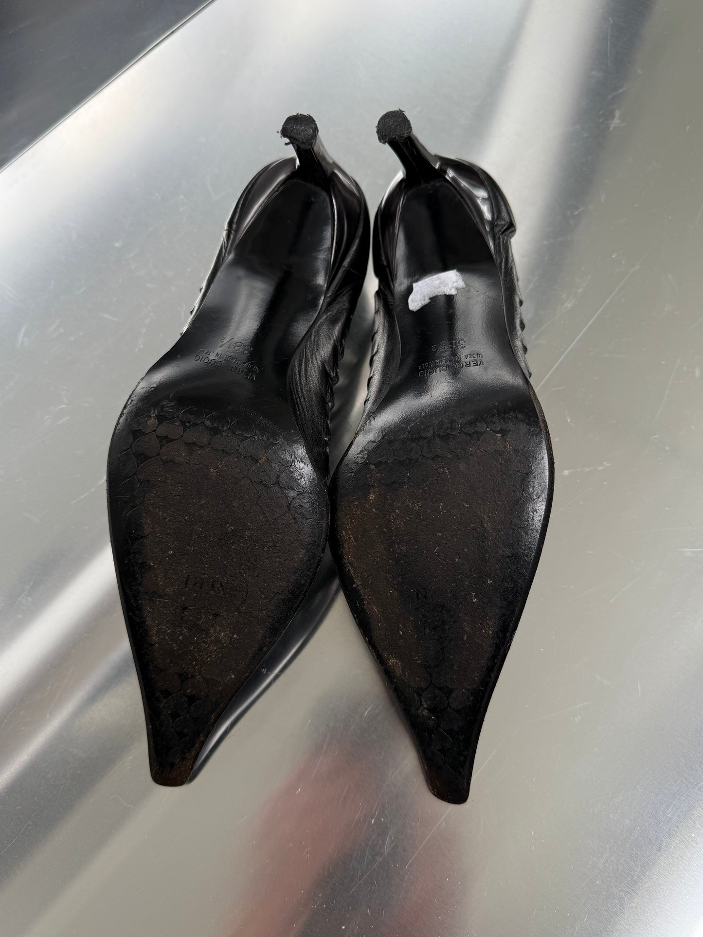 Vintage leather heels - TWINKLING GLOBAL