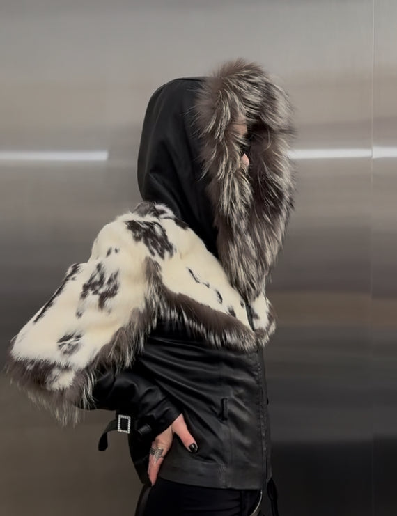 Vintage fur jacket  - TWINKLING GLOBAL