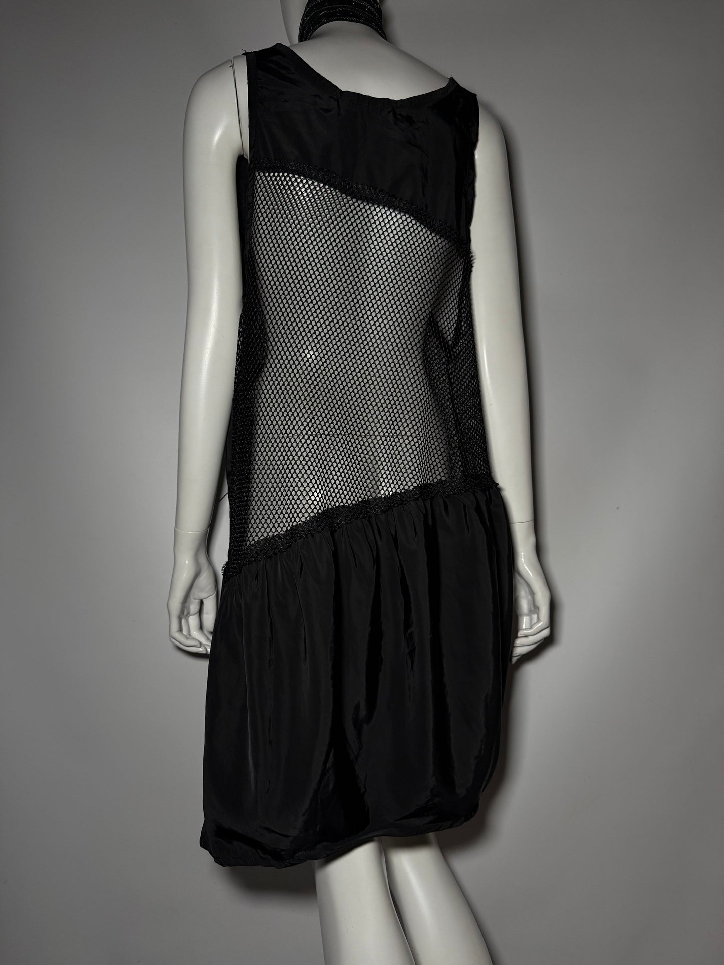 Vintage Mesh Tunic Dress - TWINKLING GLOBAL