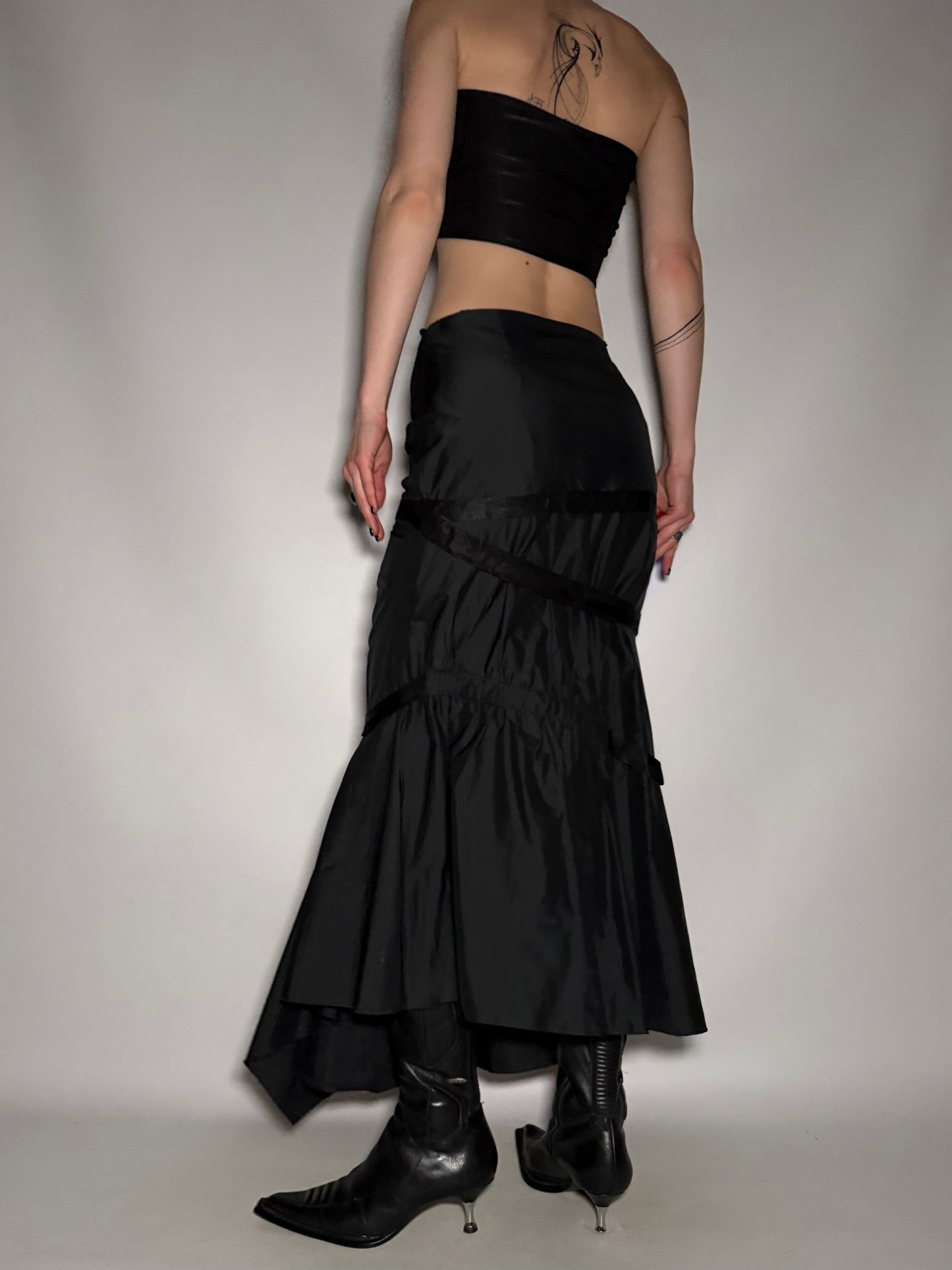 Maxi Asymmetrical Skirt - TWINKLING GLOBAL