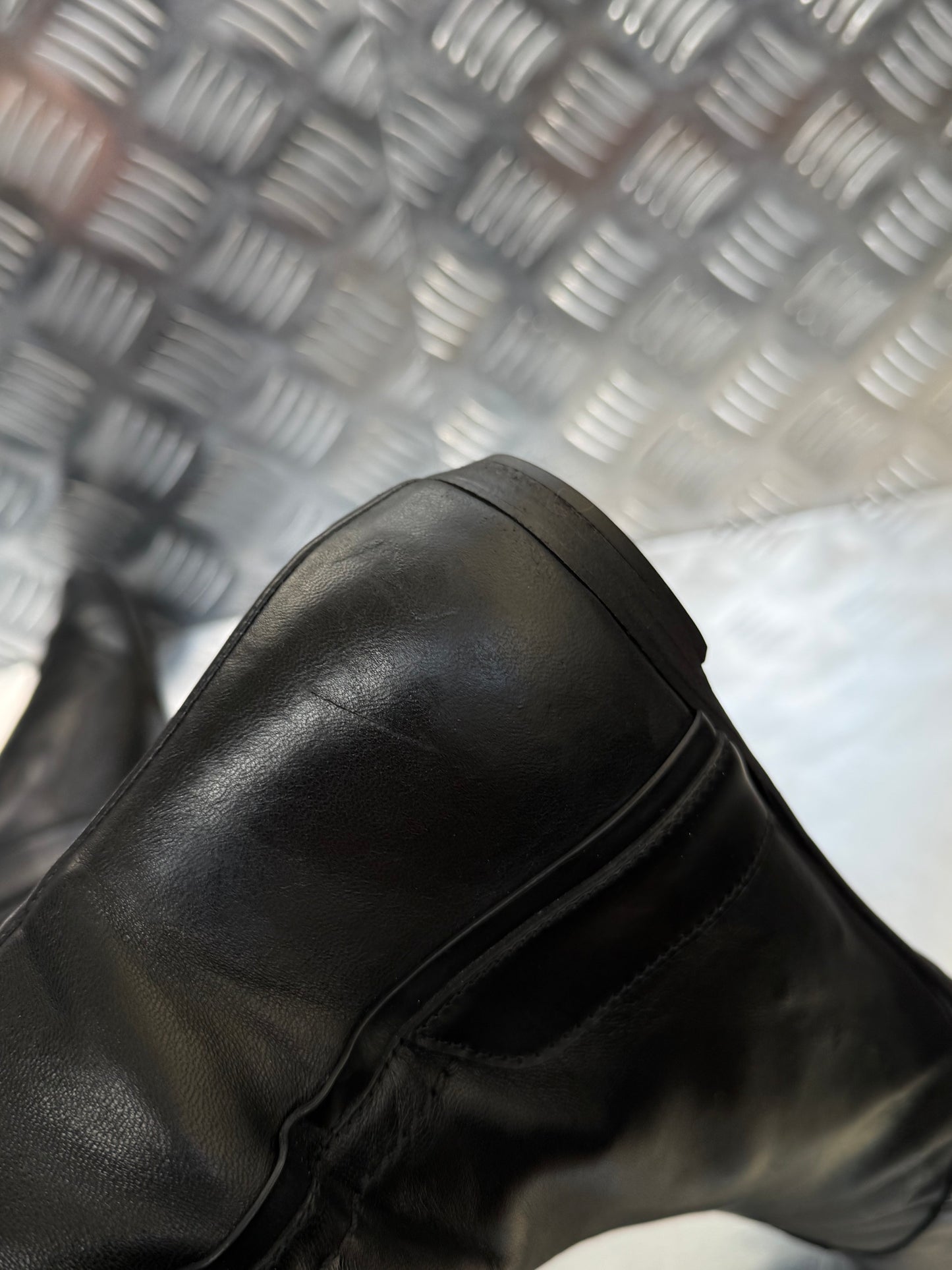 Vintage leather boots Gianmarco Lorenzi TWINKLING GLOBAL