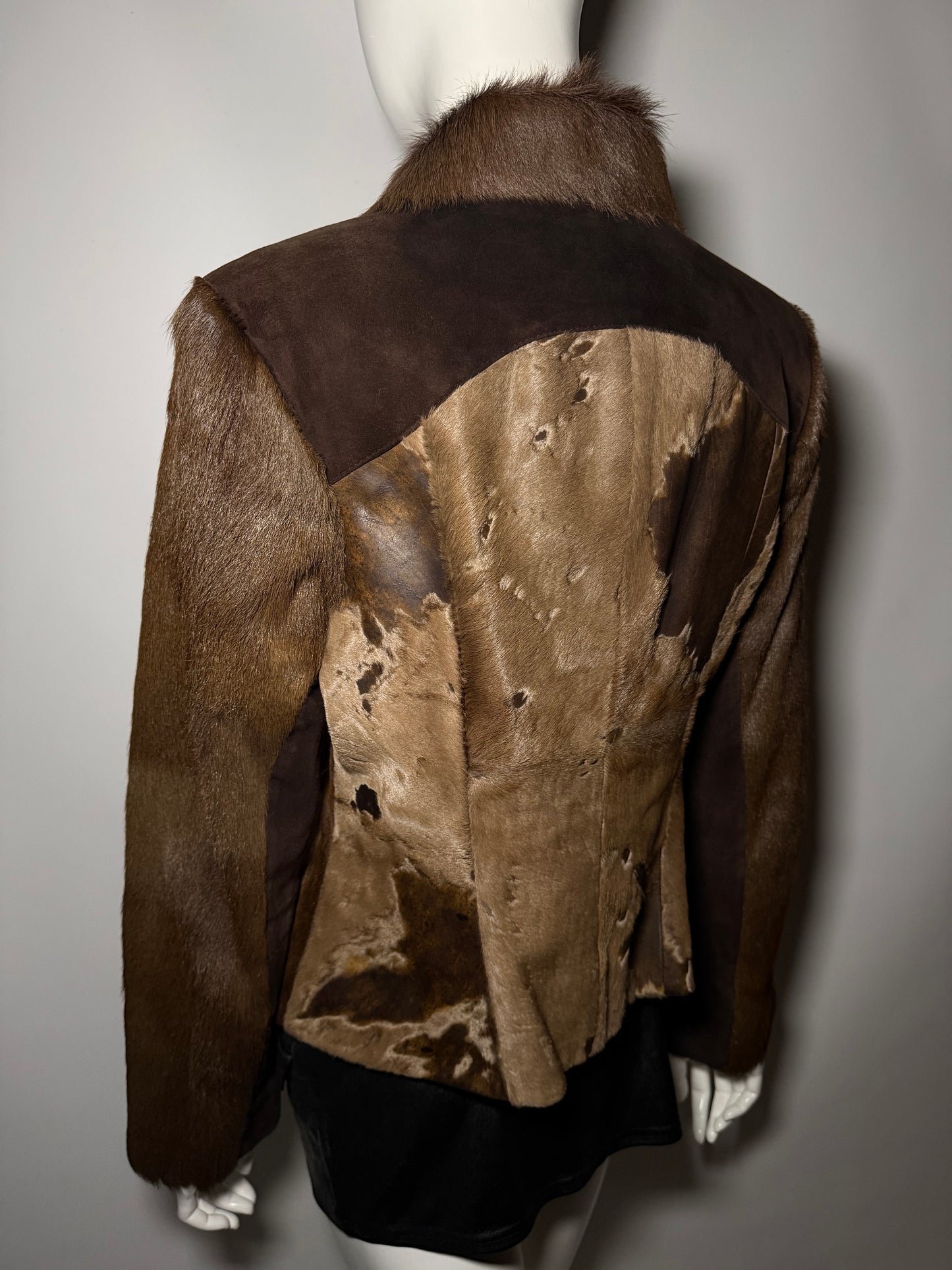 Vintage pony fur & leather jacket Twinkling Global