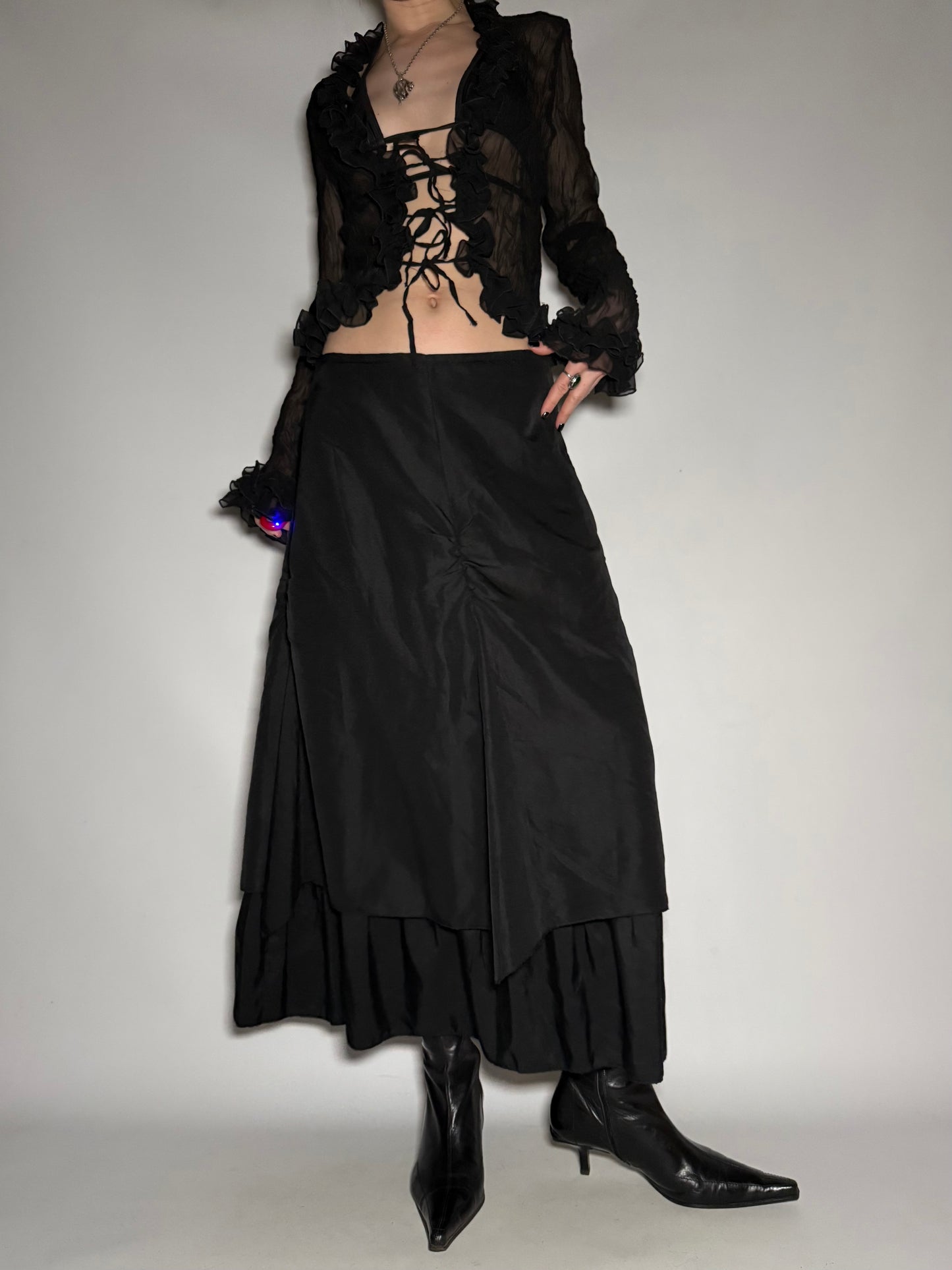 Vintage maxi skirt - TWINKLING GLOBAL