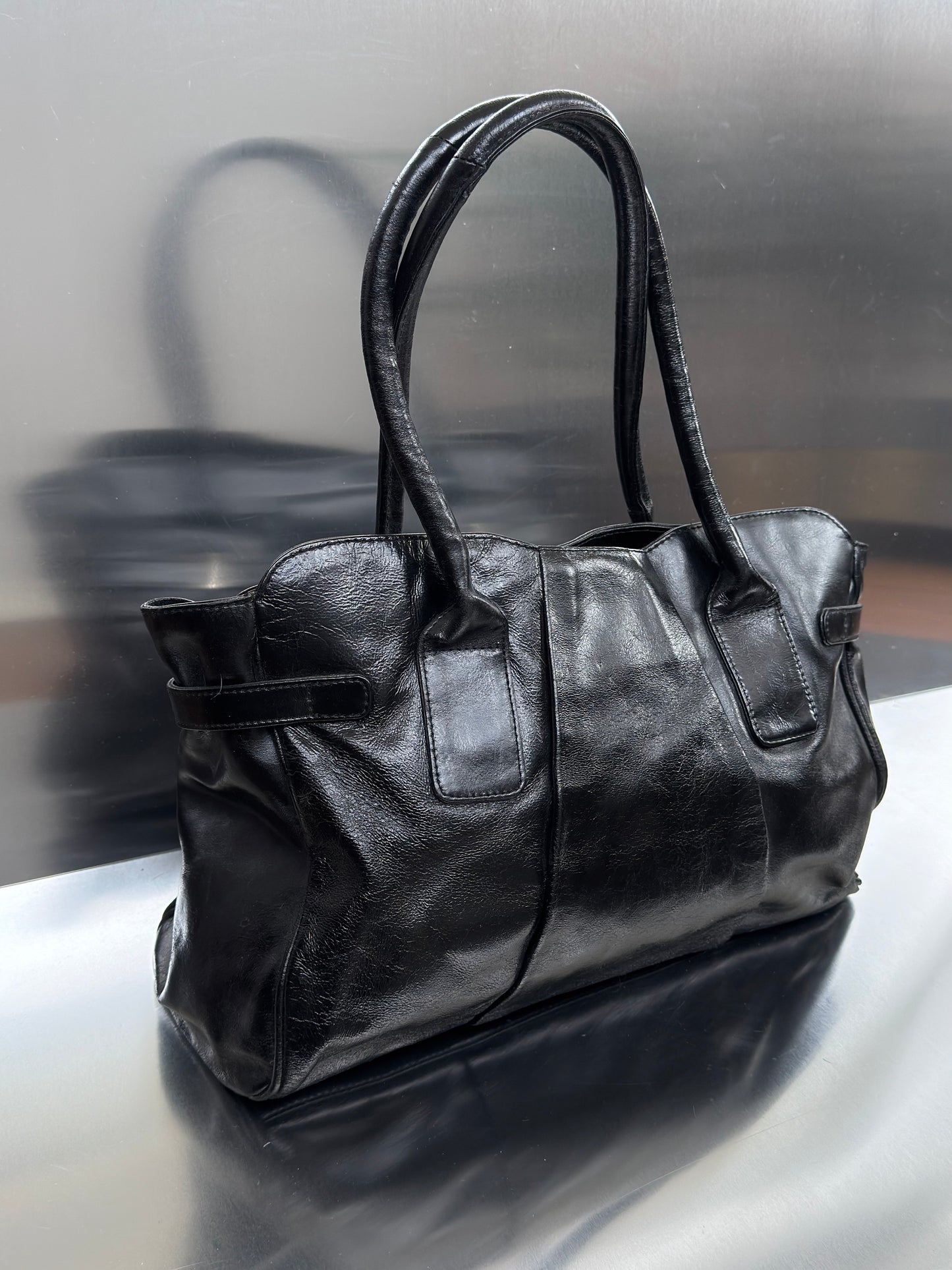 Vintage Leather Bag - TWINKLING GLOBAL