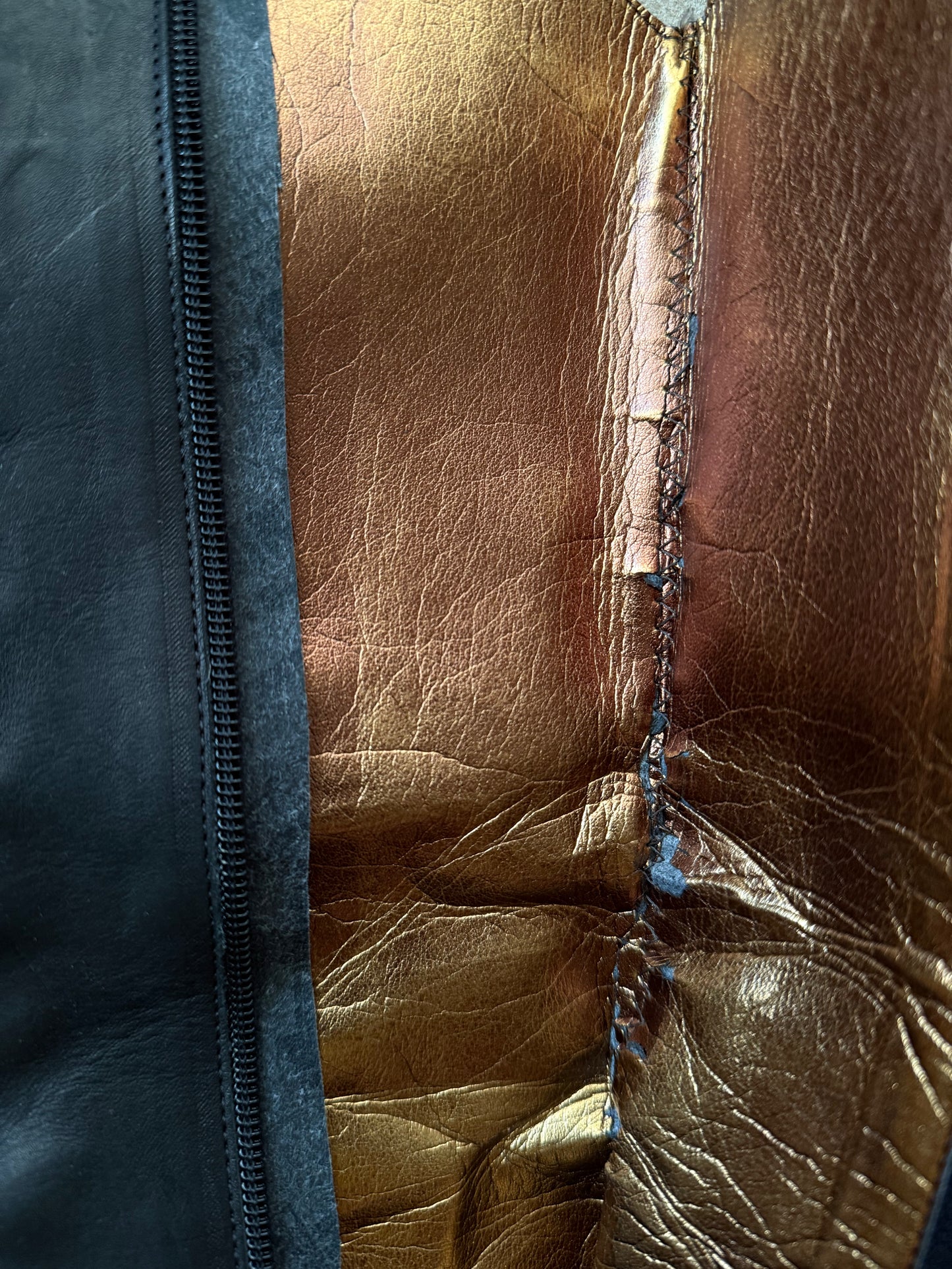 Vintage Italian Leather Cowboy Boots TWINKLING GLOBAL